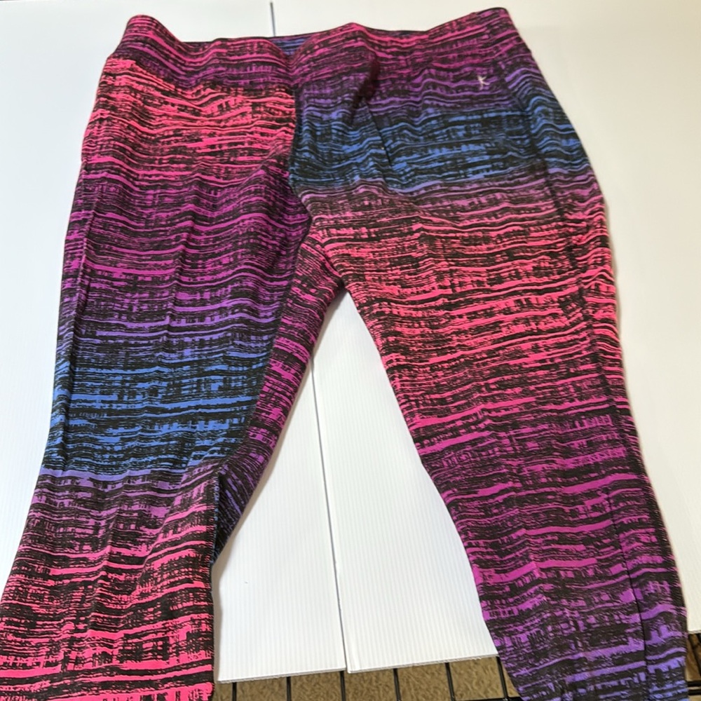 Danskin Purple and Black Activewear, plus 3X Women’s